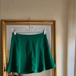 Green Skater Skirt